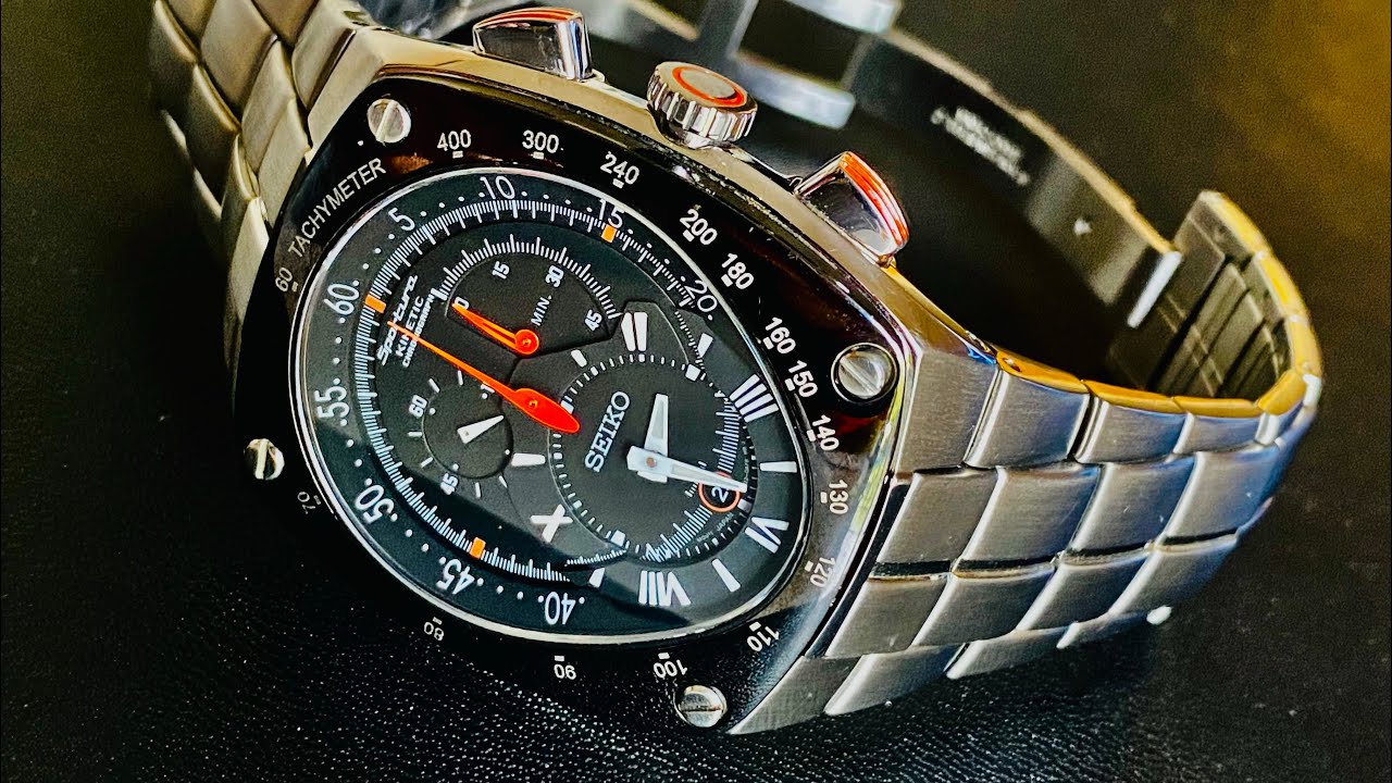 Seiko Kinetic Sportura 7L22 0AE0 - YouTube