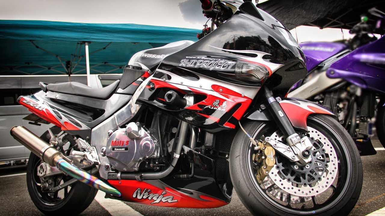 Kawasaki Ninja ZX-11 Custom Machine by K-2 PROJECT - YouTube