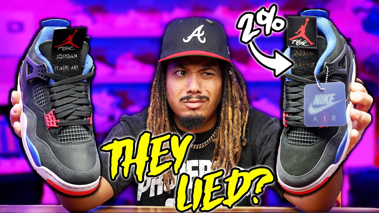 Did They LIE ? Not LIMITED ! Early Look Jordan 4 RARE Air - Gold