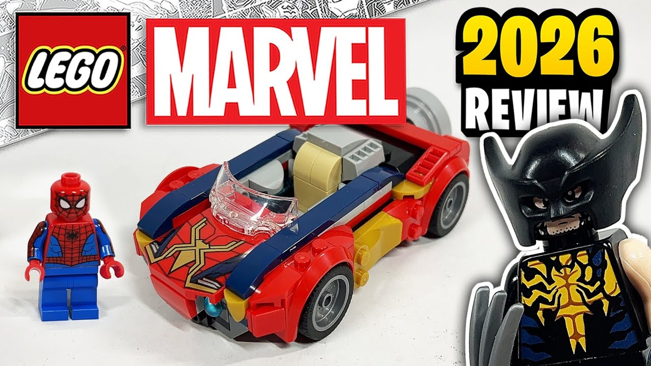 LEGO Marvel Spider-Man Car vs. Venomized Wolverine (76336) - 2026