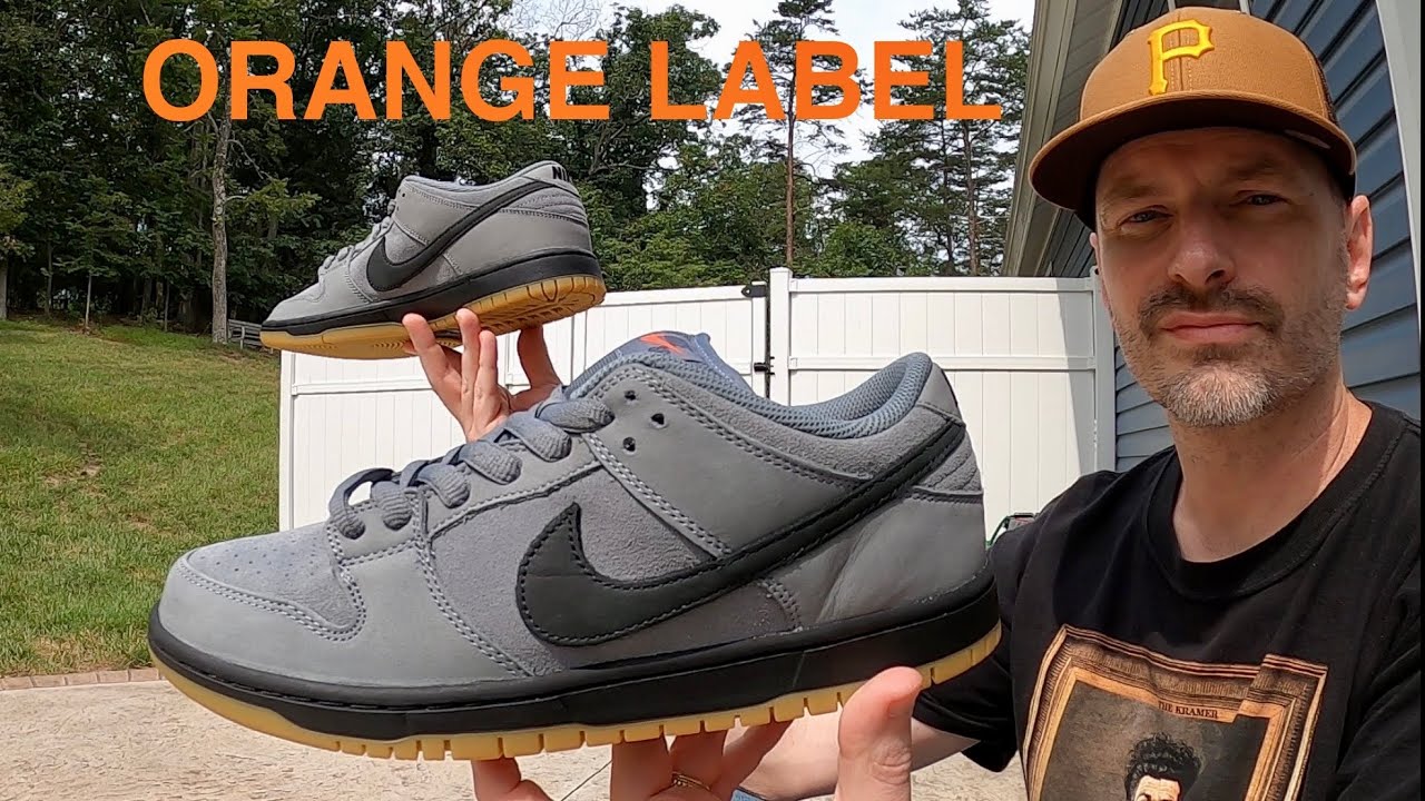 Nike SB Dunk Low - Orange Label - Cool Grey - The Perfect Beater