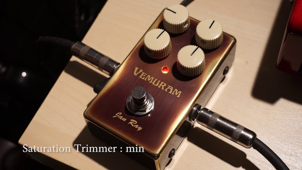 VEMURAM Jan Ray [New Standard Low Gain OD] - YouTube