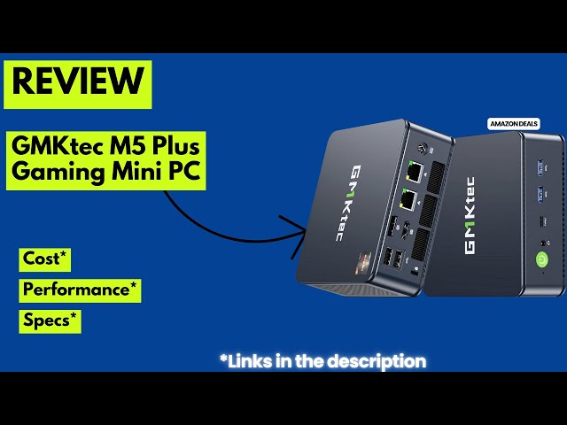 GMKtec M5 Plus Gaming Mini PC Review | Ryzen 7 5825U, 32GB RAM