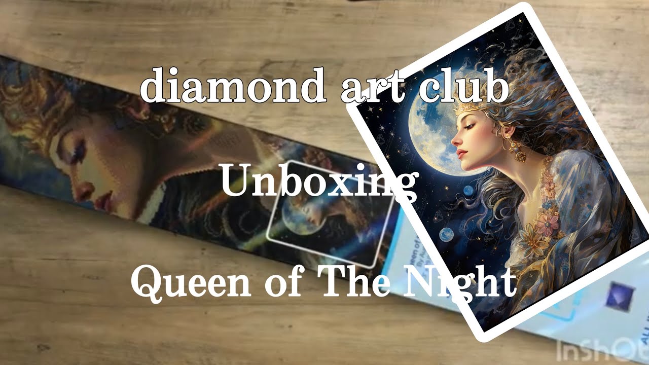 ダイヤモンドアートクラブ開封動画💎diamond art club Unboxing Queen