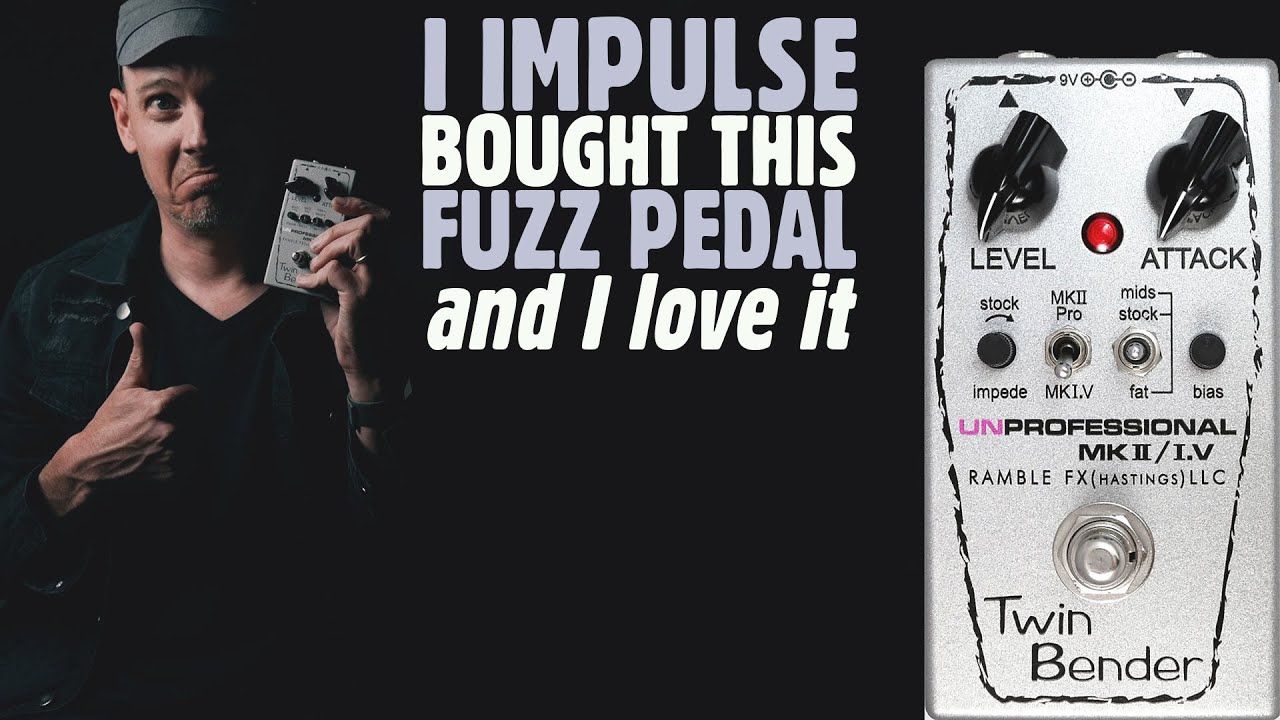 Demos in the Dark // Ramble FX Twin Bender V3 // Fuzz Pedal Demo