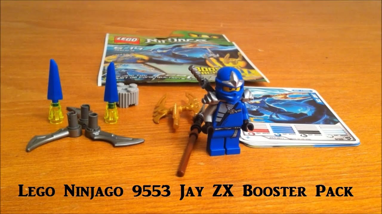 LEGO Jay ZX Booster Pack 9553 Ninjago Review - BrickQueen - YouTube