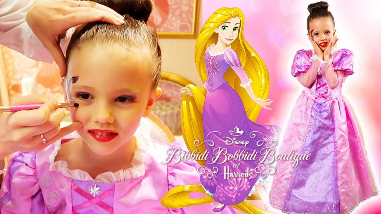 DISNEY PRINCESS MAKEOVER at Disney's Bibbidi Bobbidi Boutique