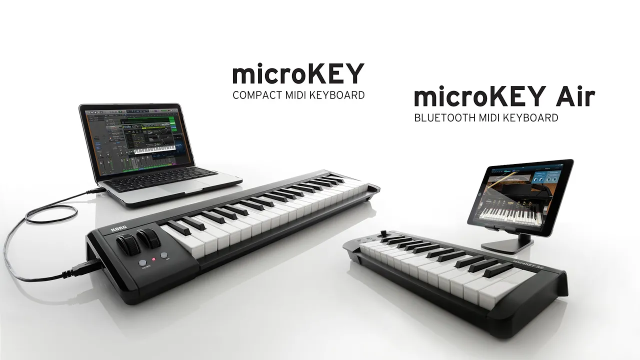 Korg microKEY Air 61-Key Bluetooth And USB/MIDI Controller