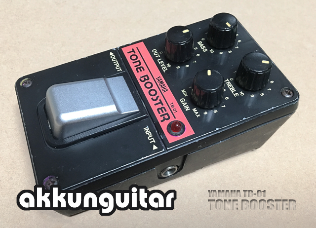 使えるブースター！ ヤマハのTB-01 / TONE BOOSTER ☆80年代の良質