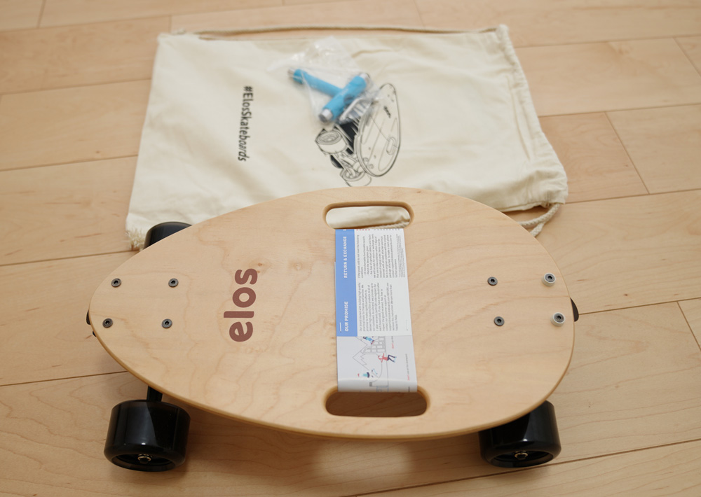不思議な形のスケボー『Elos』に乗ってみた！ - わさびブログ