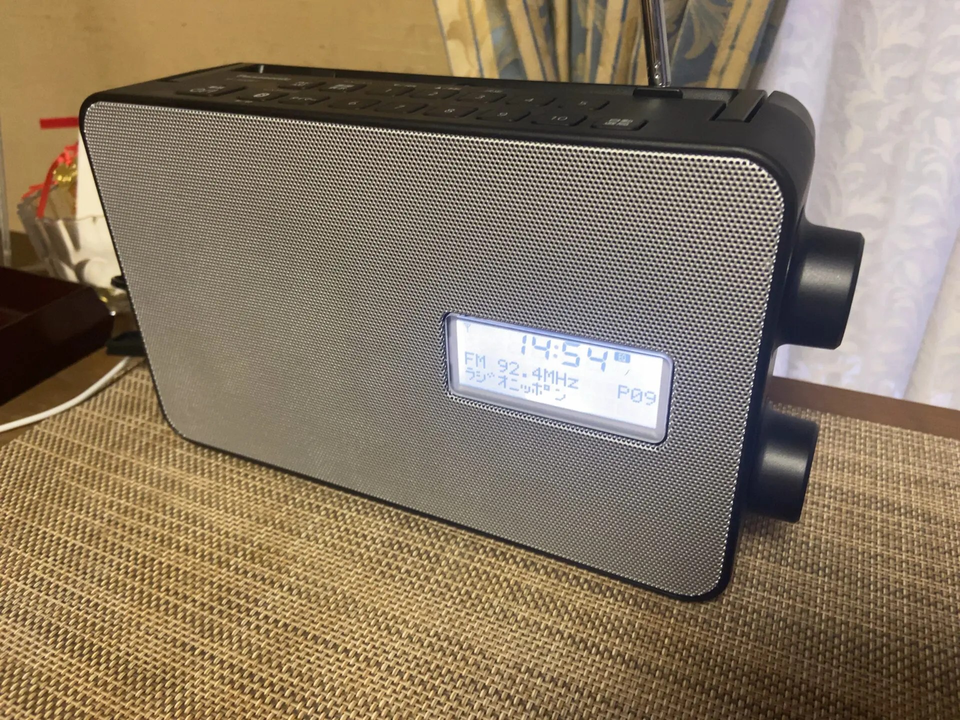 ホームラジオ Panasonic RF-300BT 買いました（FM補完放送対応