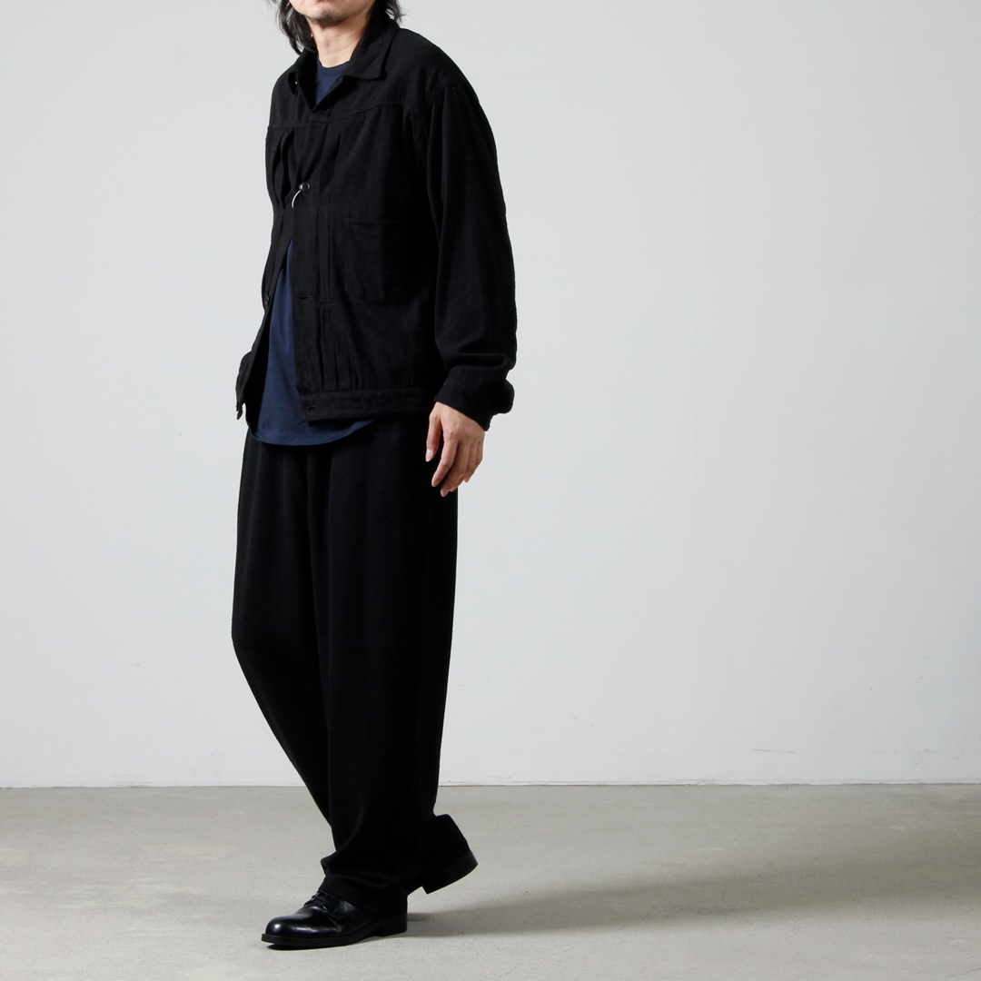 シルクネップドローストリングパンツ - BLOG