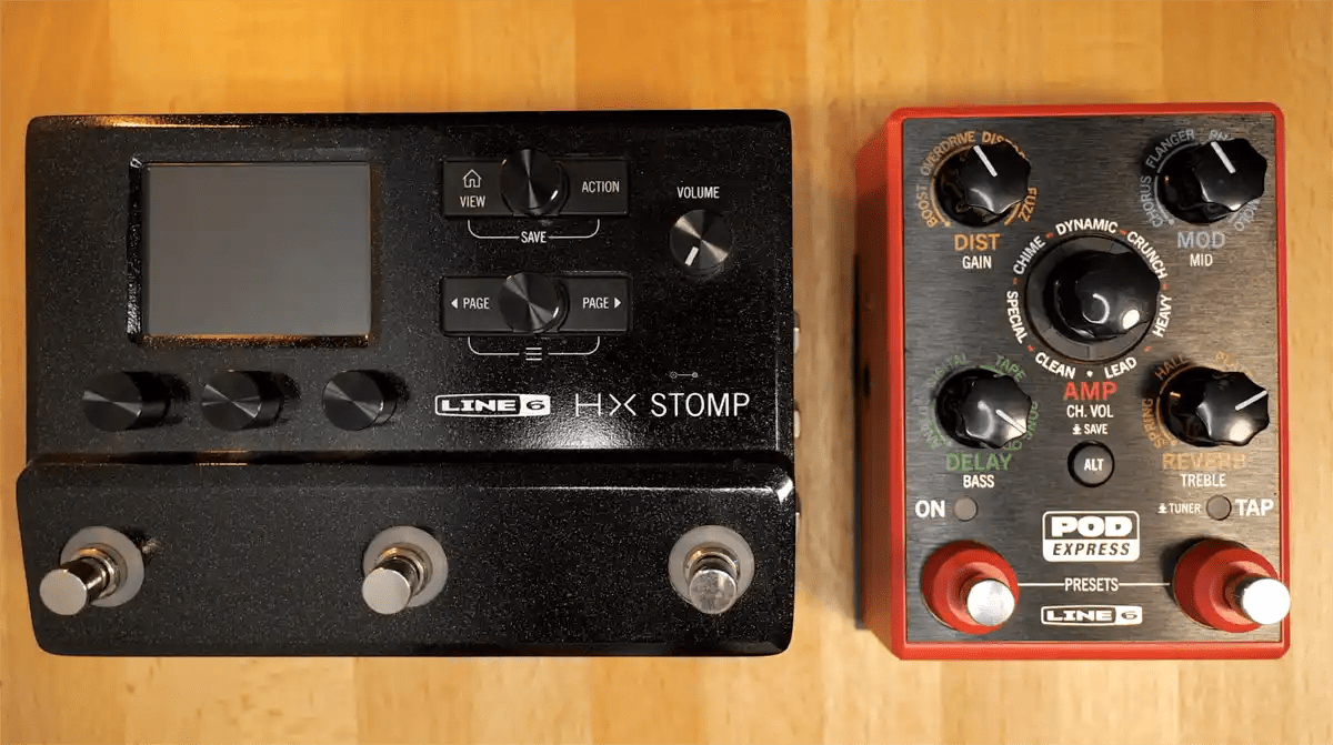 シンプルで本格的なマルチプロセッサー Line 6 POD Express シリーズ