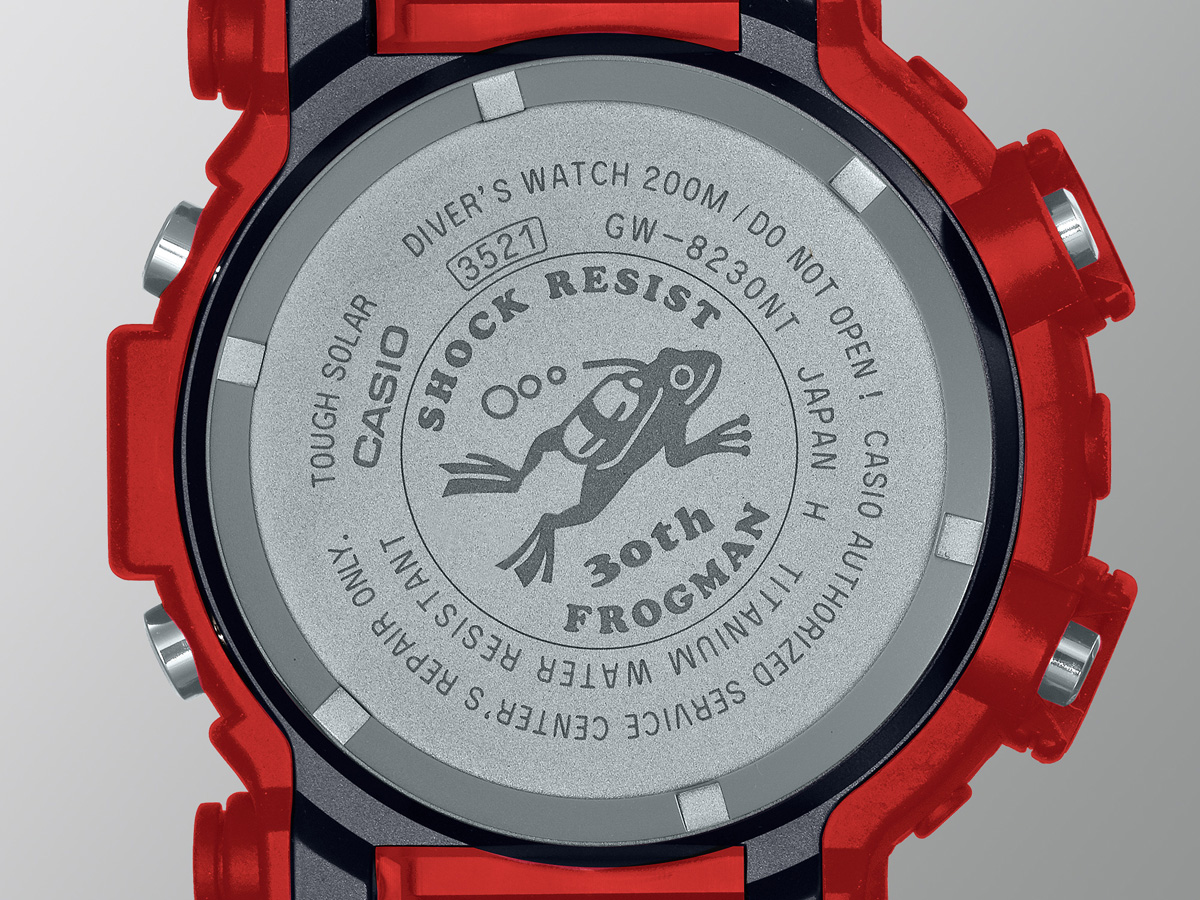 New: G-SHOCK new limited edition Frogman Master of G :