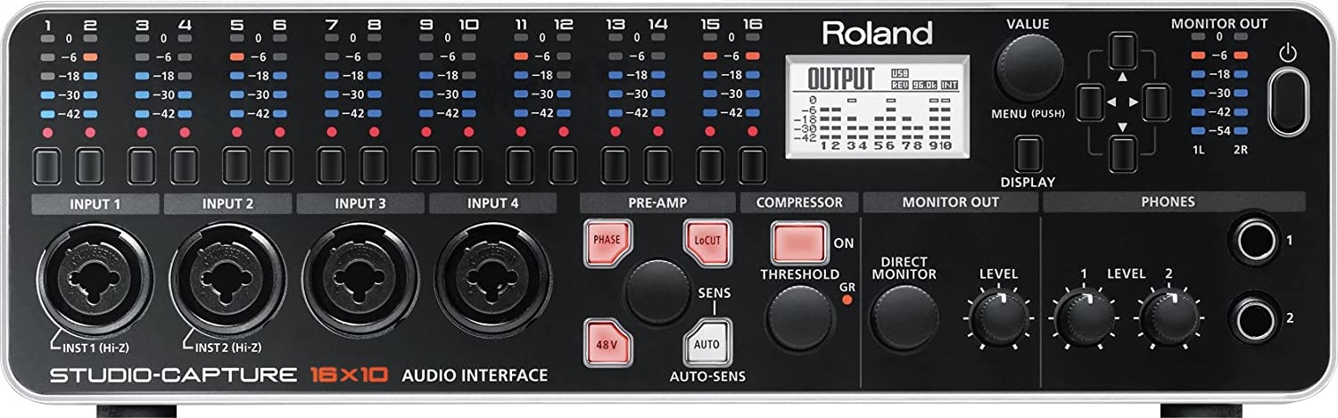 Roland UA-1010 OCTA-CAPTURE 10-input, 10-output Hi-speed USB Audio