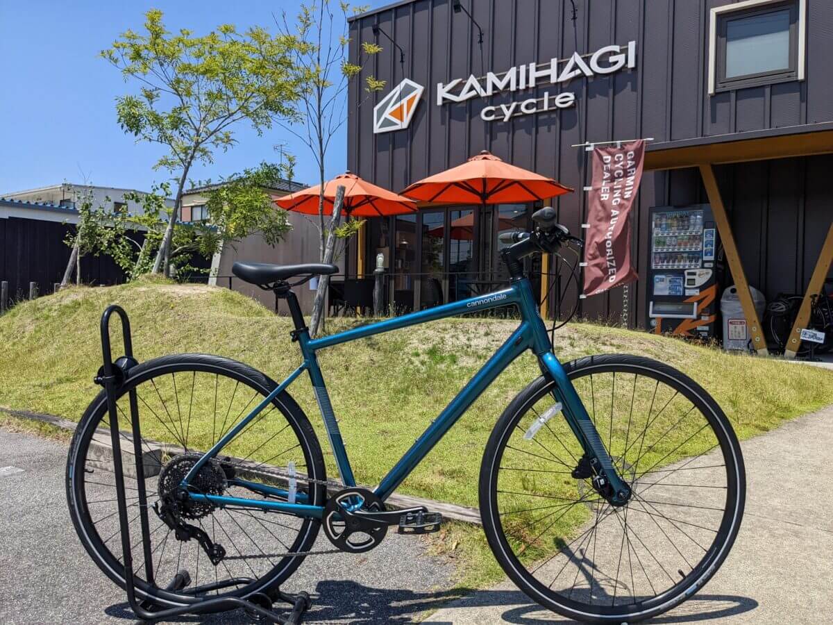 通勤通学に人気のクロスバイクCANNONDALE QUICK4に新色2カラー登場