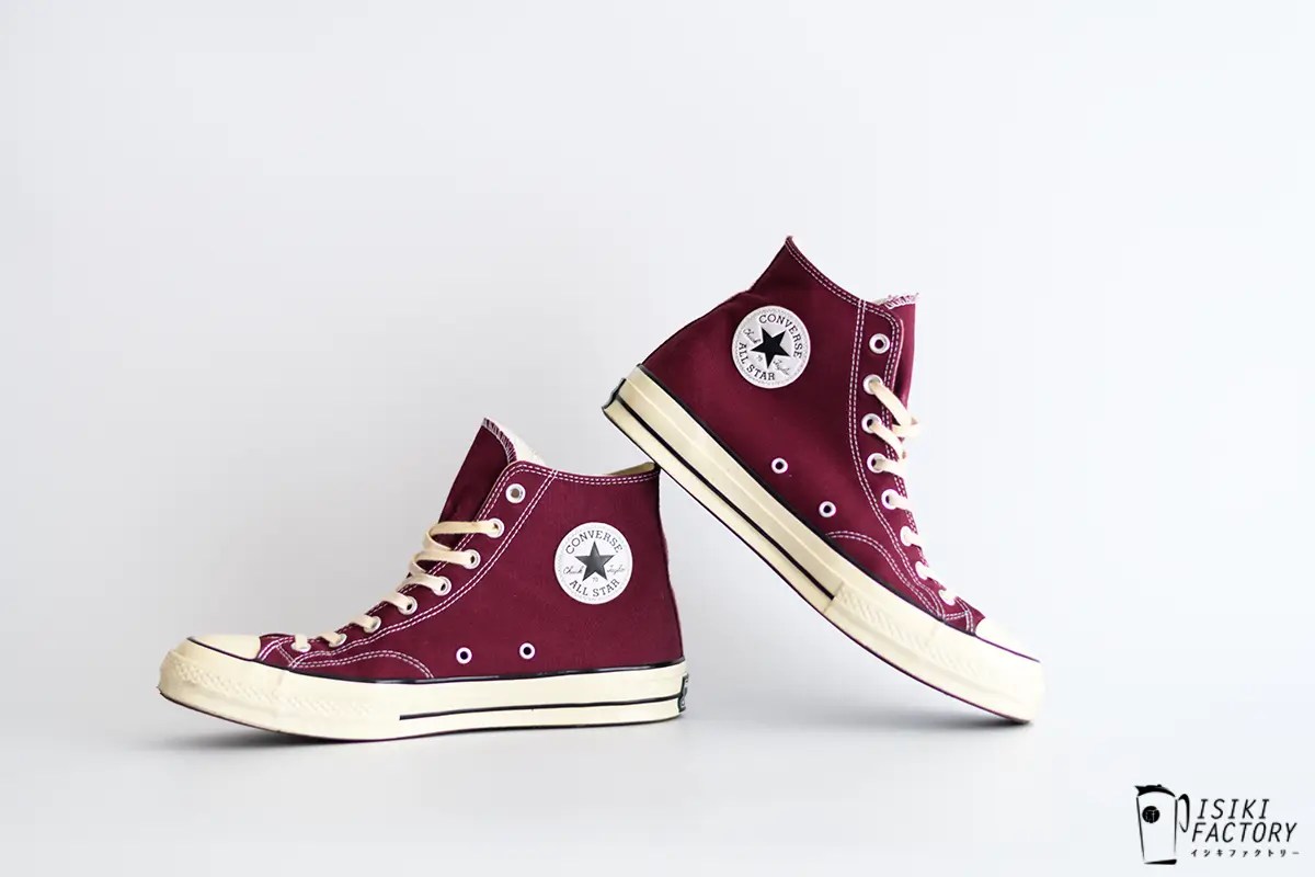USAコンバース【CT70】バーガンディのレビュー！│マルーンとの違いも