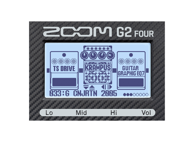 新製品】ZOOM / G2 FOUR ・ G2X FOUR マルチエフェクター