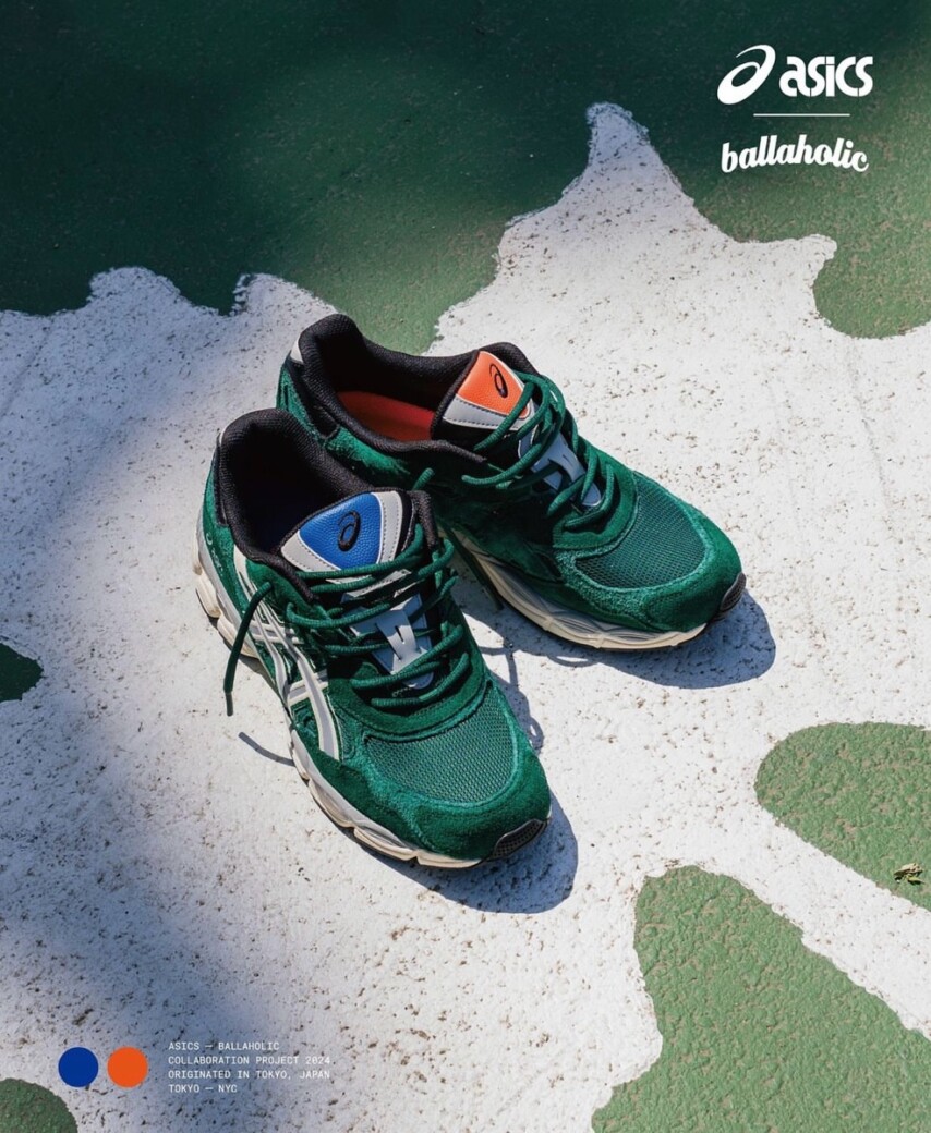 ballaholic × ASICS GEL-NYC / NOVA SURGE LOW 6月22日/6月23日発売