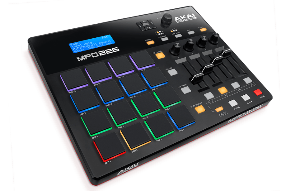 AKAIのMIDIコントローラMPDシリーズにスタイルに応じて選べる3つの新