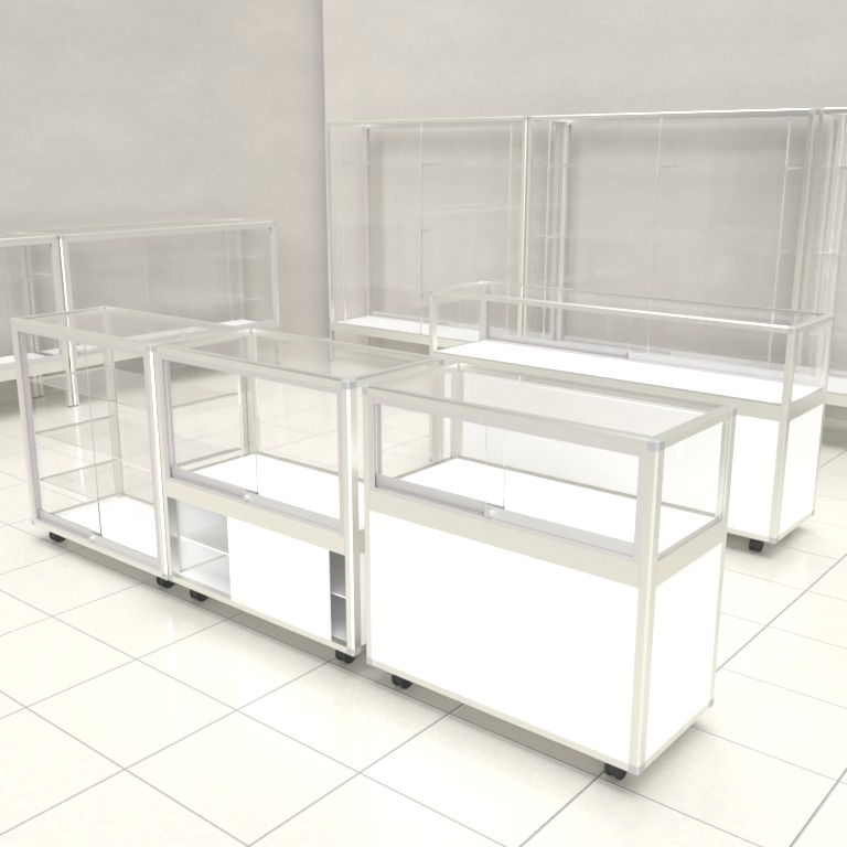 ガラスショーケース - 株式会社泉美什器