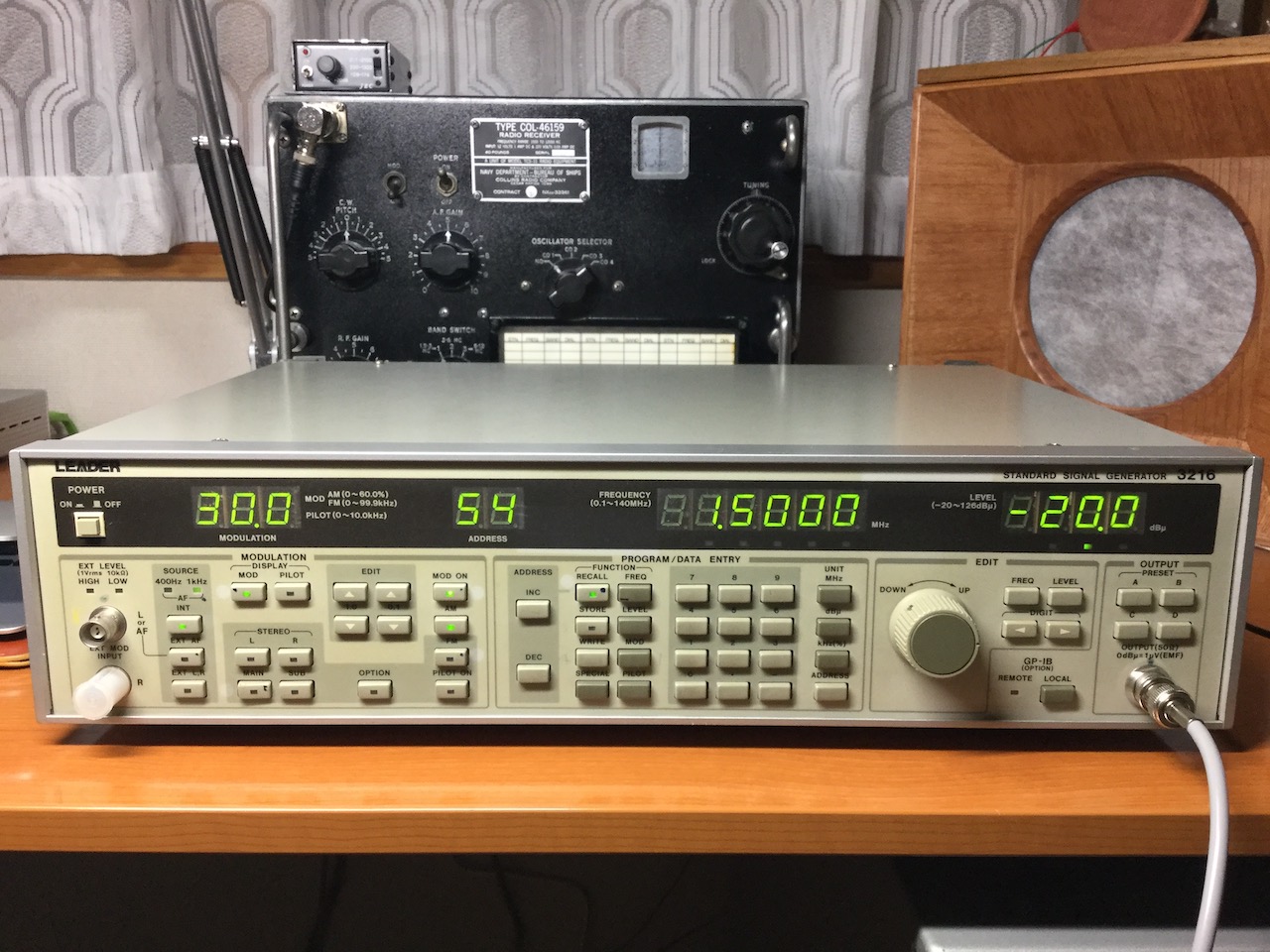 LEADER 3216 標準信号発生器を入手 | 超入門：真空管ラジオこれ