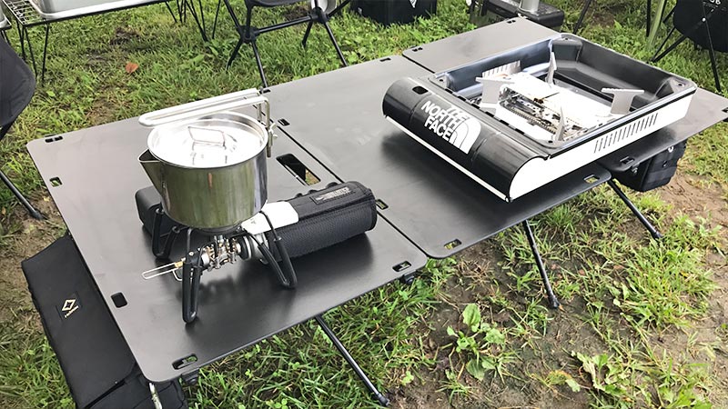 ヘリノックスのテーブルワン！ソリッドトップ・ワークトップがオススメ！