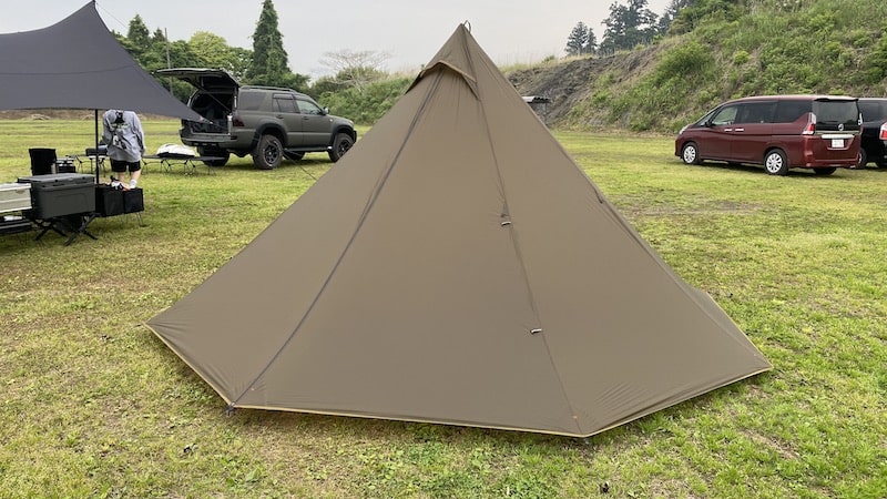UnaFreelyの激安ワンポールテントをレビュー！シルナイロンは本当か!?