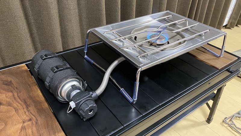 スノーピークのフラットバーナーはカスタム必須！CB缶仕様や五徳を交換！