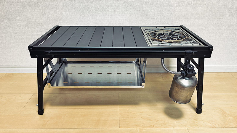 ロースタイルに便利なスノーピークのIGTハンギングラック浅型をレビュー！