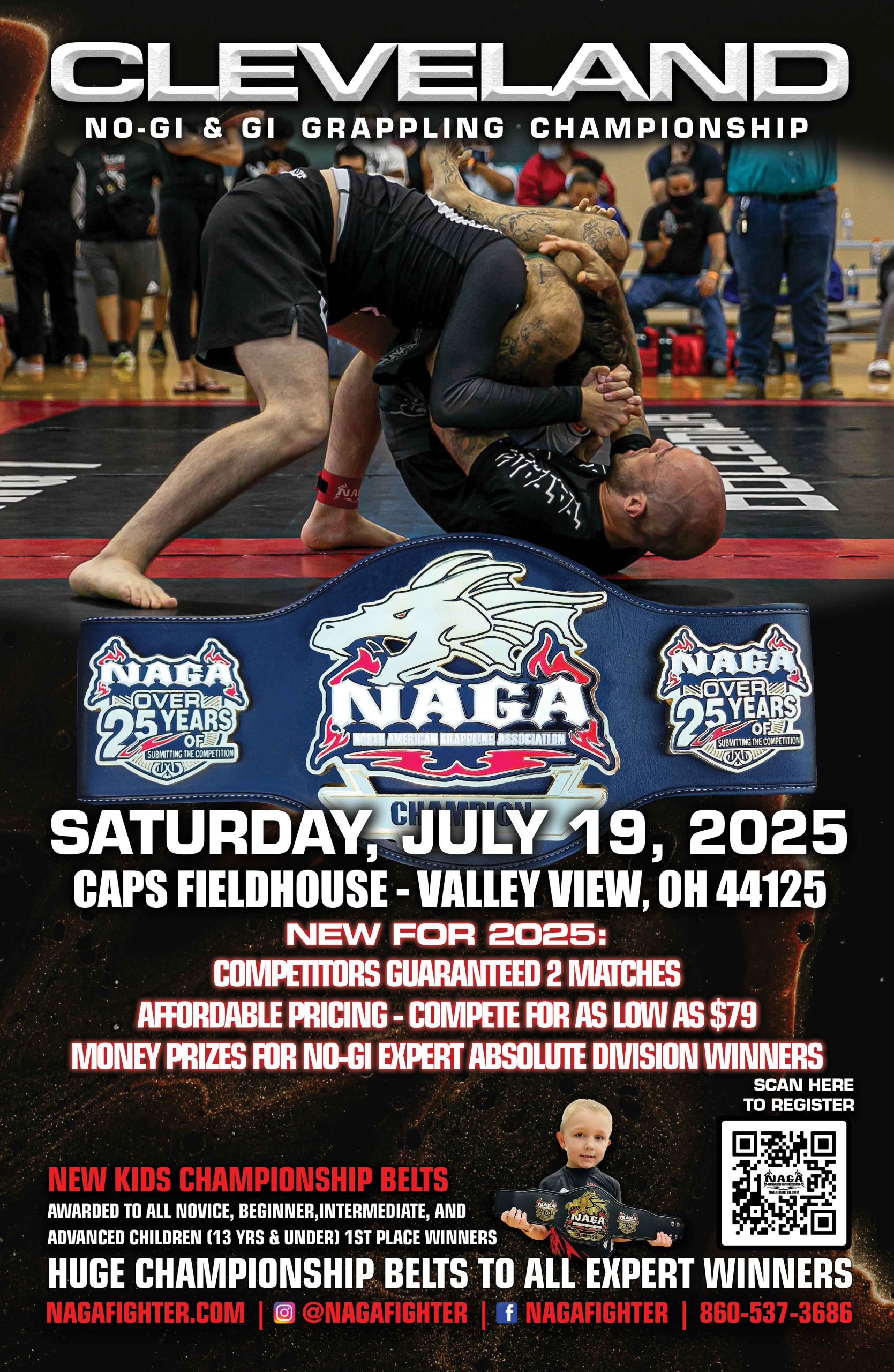 Cleveland Grappling & BJJ Championship - Cleveland, OH - NAGA Fighter
