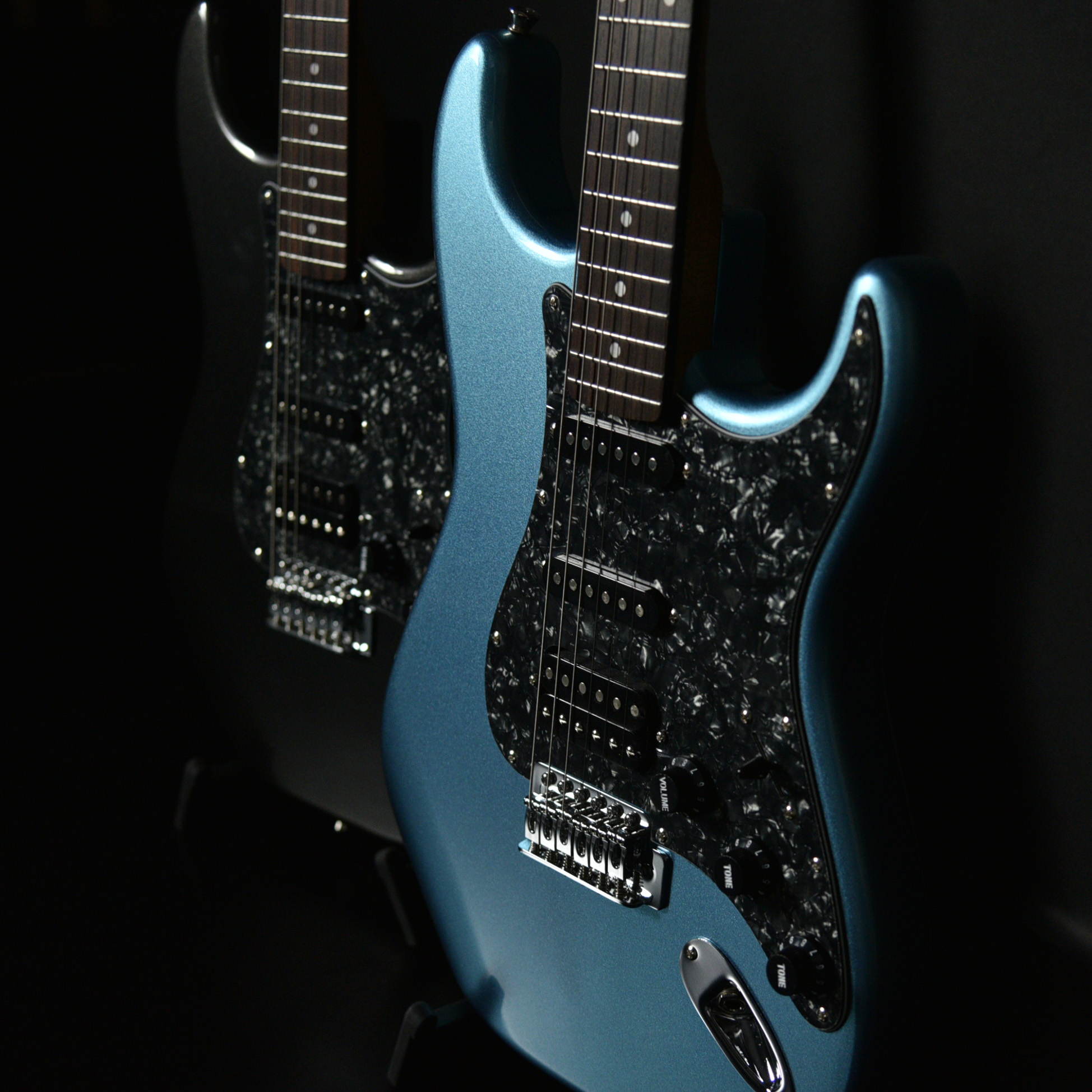 スポット生産品：定番機種に「ブラックパールピックガード」を備えた