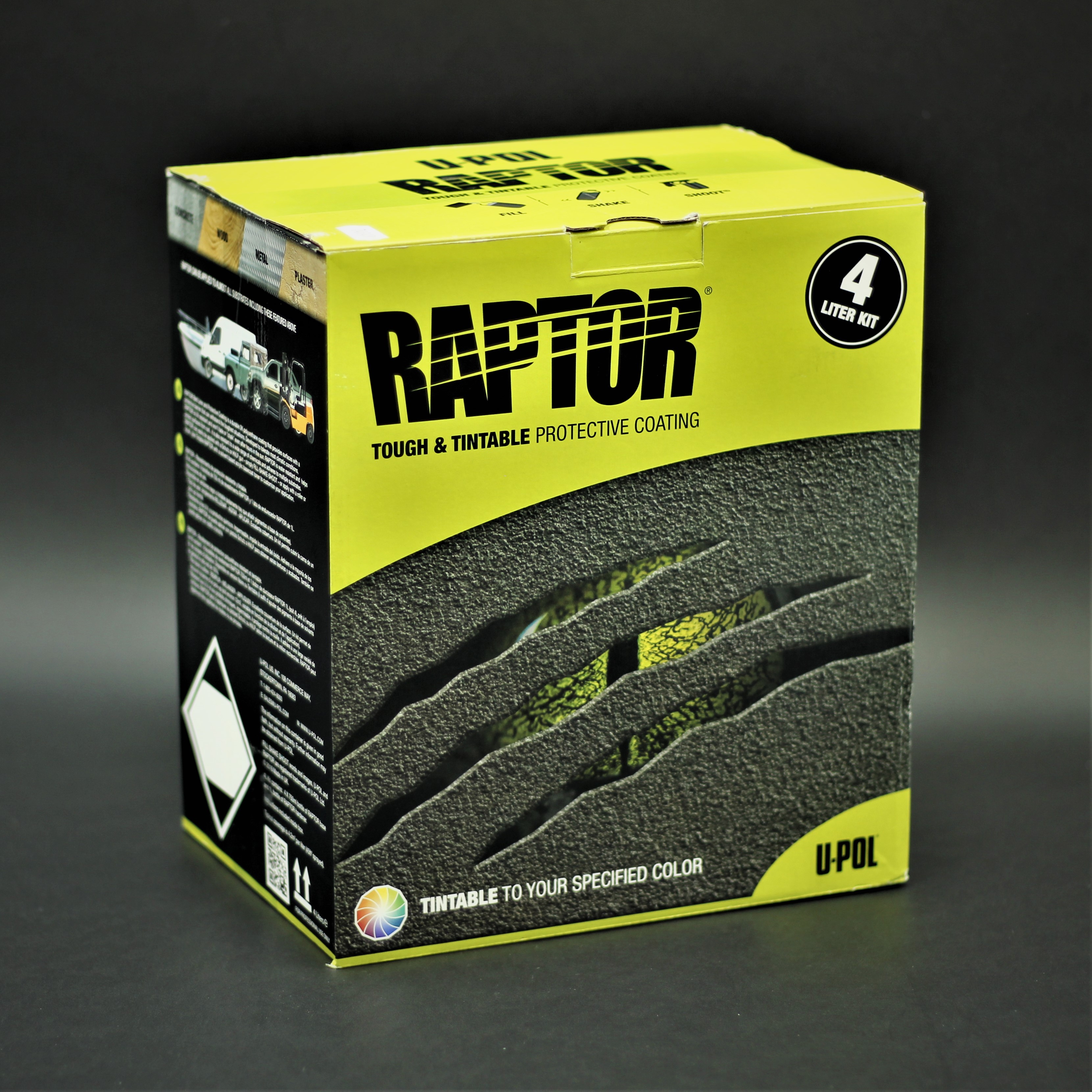 Raptor Spray-On Bedliner 4 Liter Kit (Tintable) | Extreme Coatings