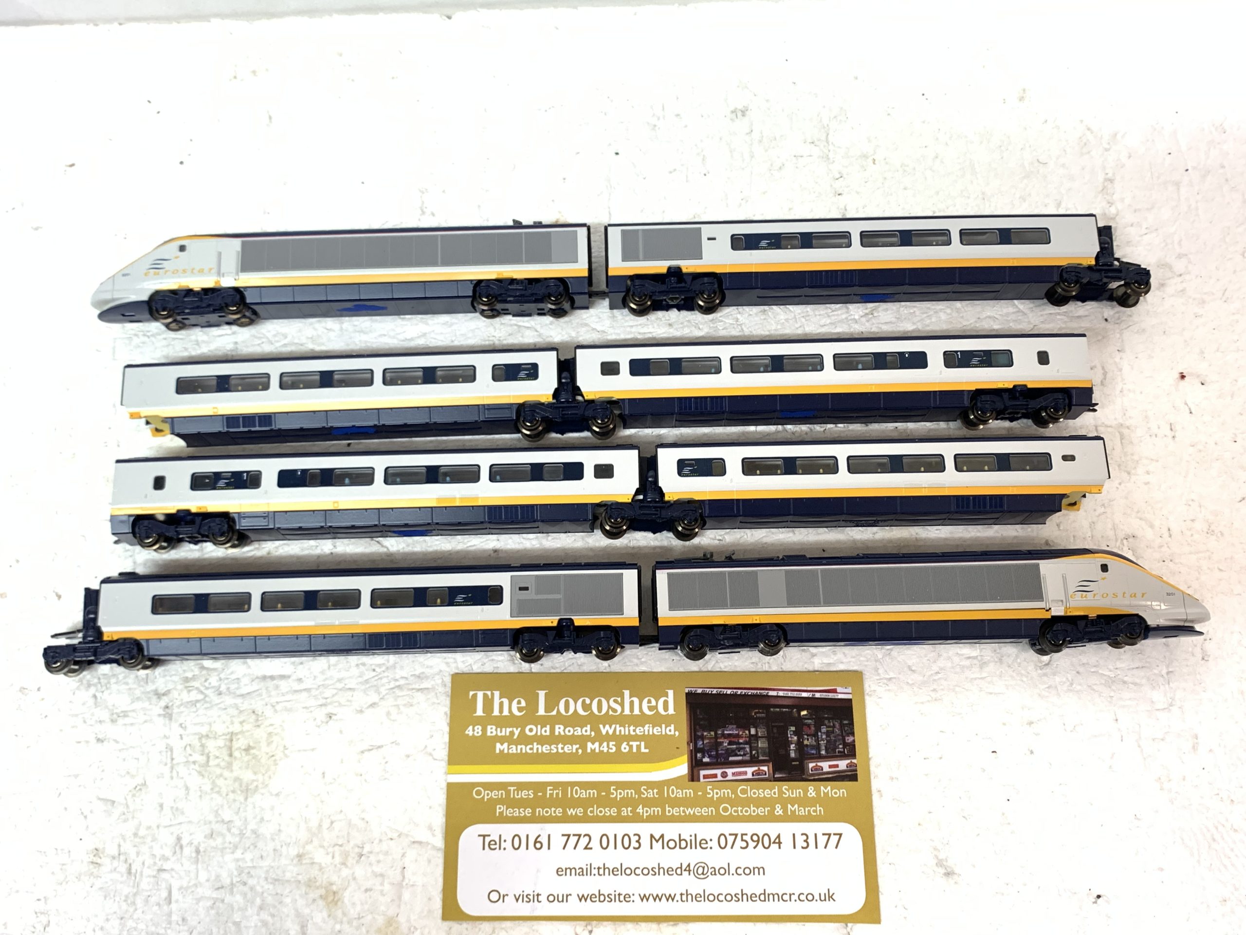 Nゲージ KATO 10-327 eurostar 8 CAR SET ユーロスター 基本セット