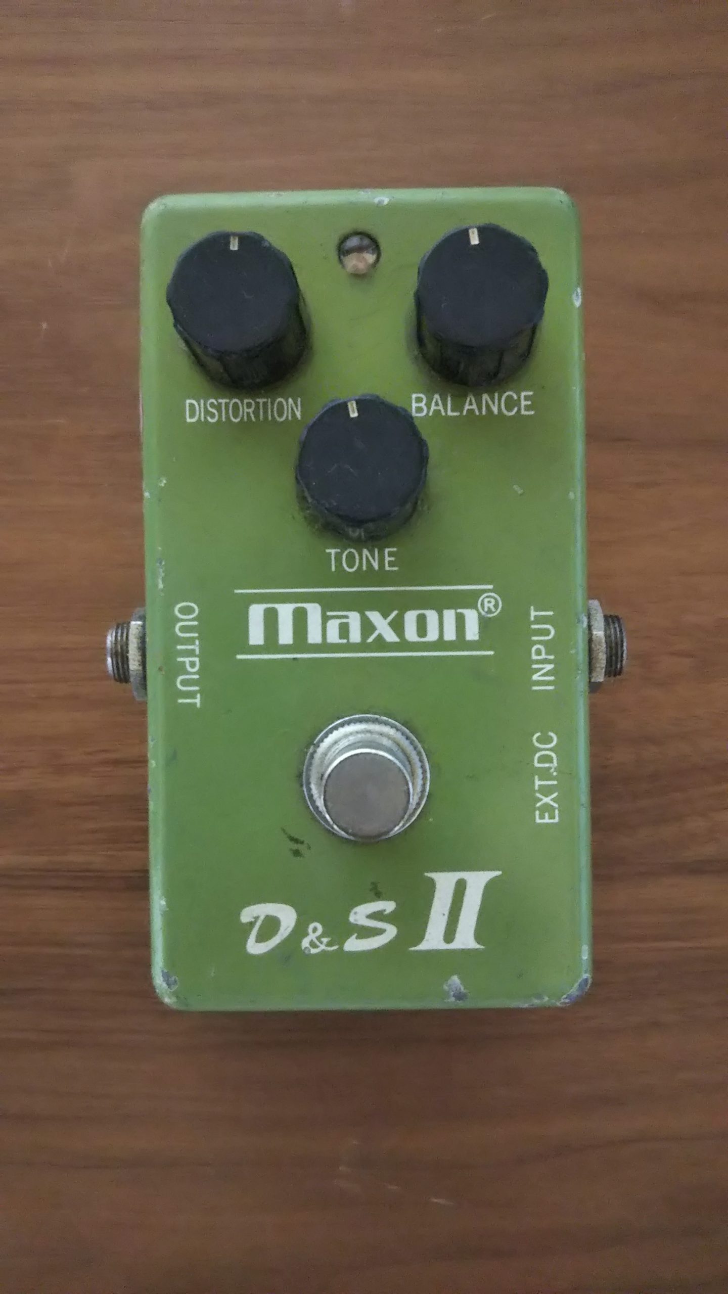もはやヴィンテージ！？マクソン「D＆S Ⅱ」（エフェクター） – 竹三