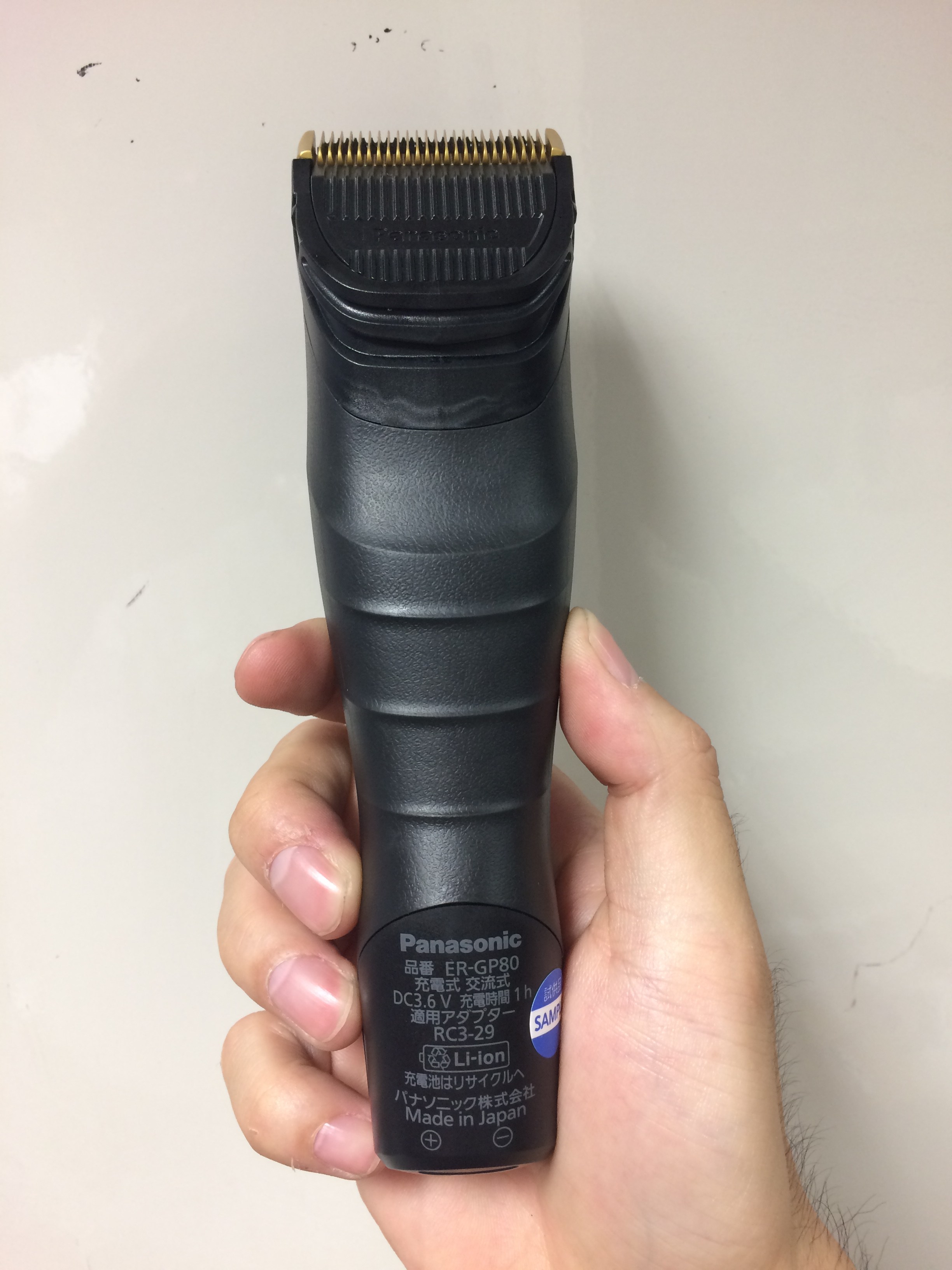 新商品】Panasonic プロリニアバリカン ER-GP80-K - Ozekiya. Beauty