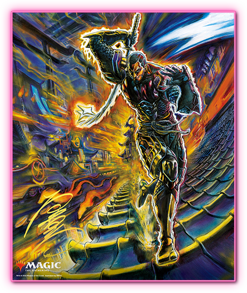 MTG】神河：輝ける世界バーチャルアート展で「原哲夫先生」サイン色紙