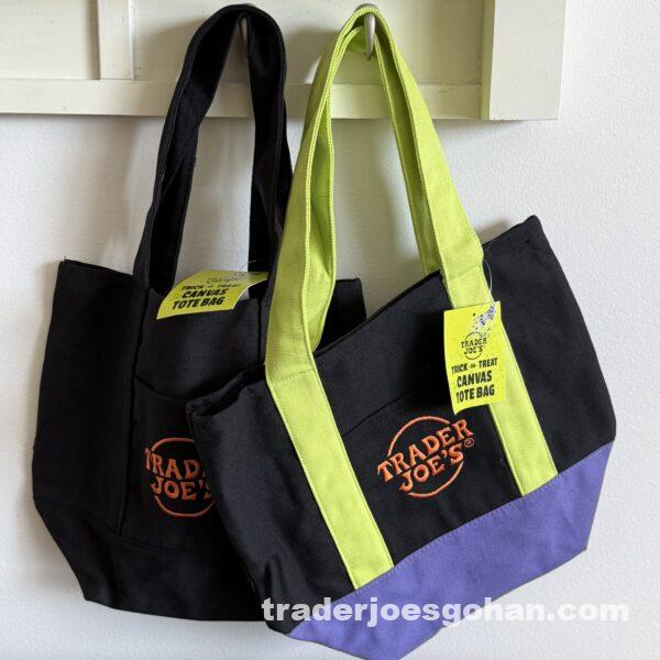 Trader Joe's Halloween Mini Canvas Tote Bag トレジョさんの