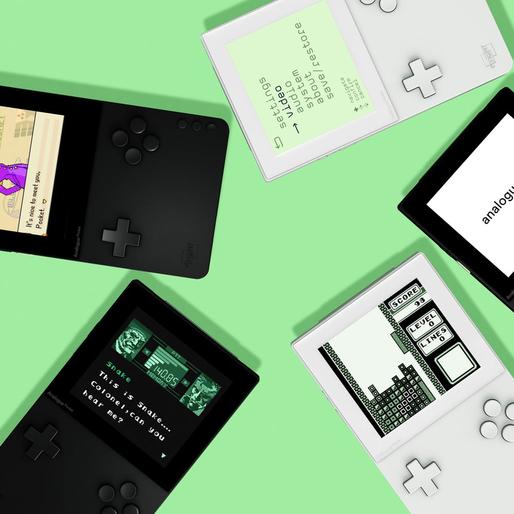 ほぼ全てのレトロ携帯ゲーム機ソフトが遊べる夢のハード「Analogue