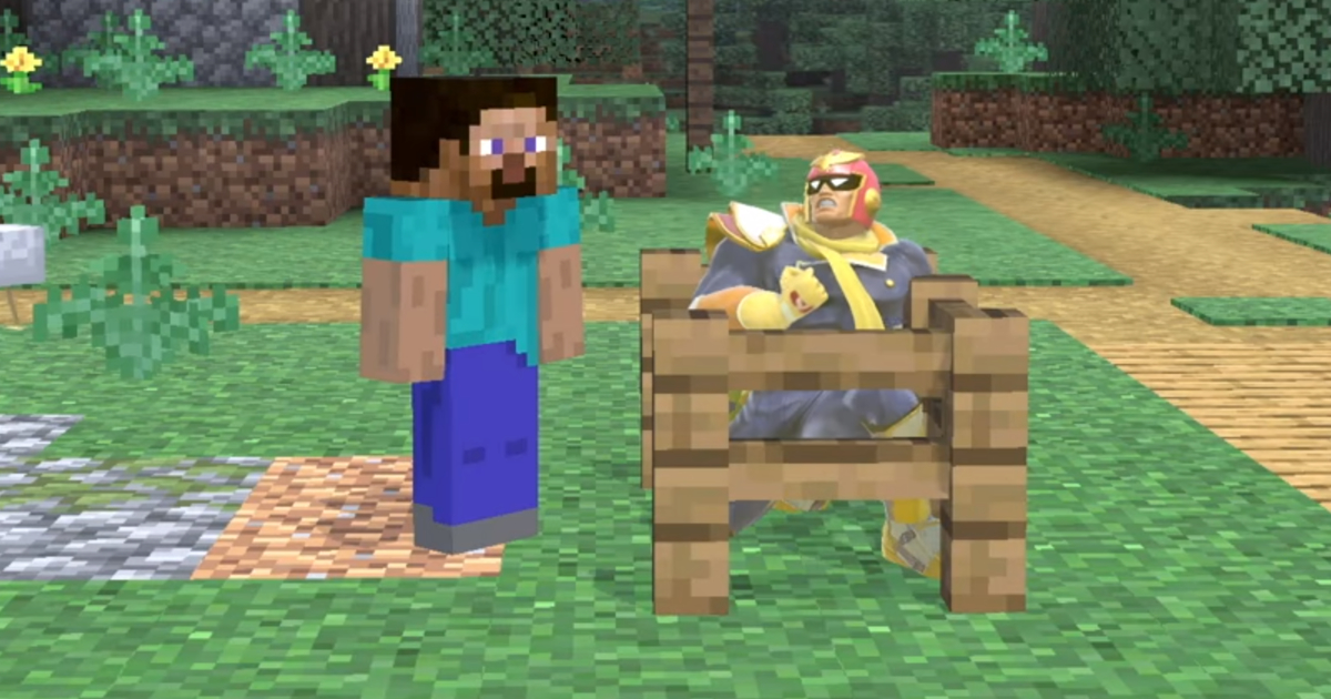 スマブラSP「スティーブ/アレックスのつかいかた」公開！超独特な操作