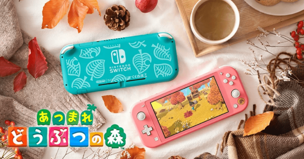あつまれ どうぶつの森」特別デザインのNintendo Switch Liteが11月に