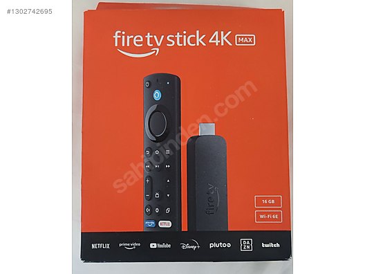 Amazon Fire TV / SIFIR Fire TV Stick 4K Max - 16GB - Wi-Fi 6E (En