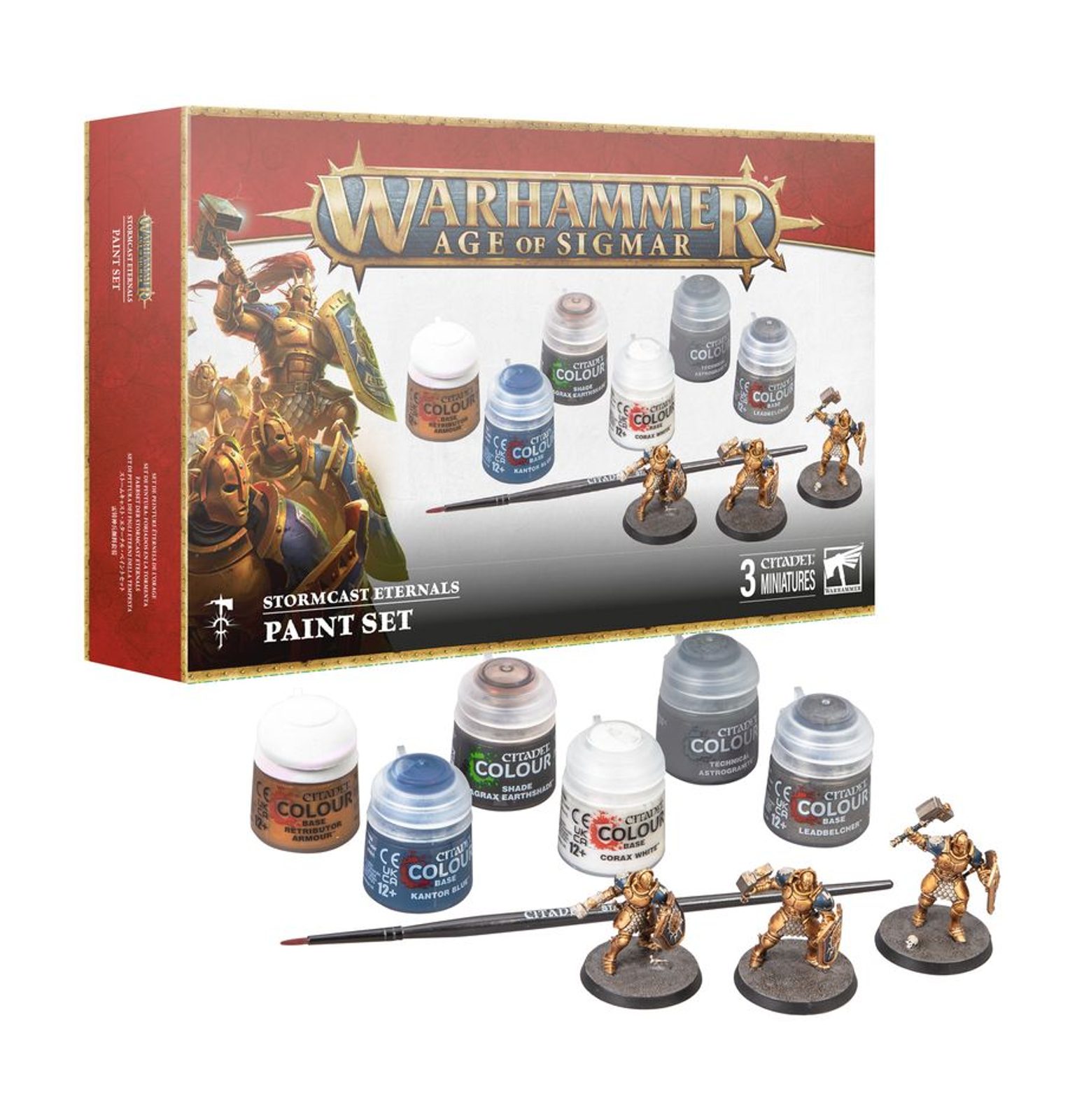 Warhammer Age of Sigmar: Stormcast Eternals Paint Set Warhammer