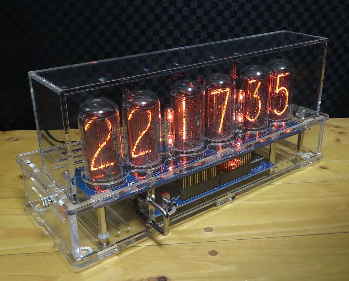 IN-18 GPS付きニキシー管時計 Ver.2 | nixie base （by MM-works ）