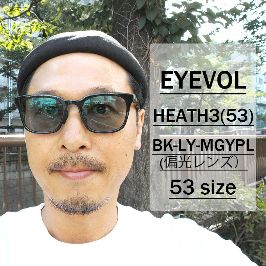EYEVOL アイヴォル / HEATH3 偏光レンズサングラス｜東京・中目黒
