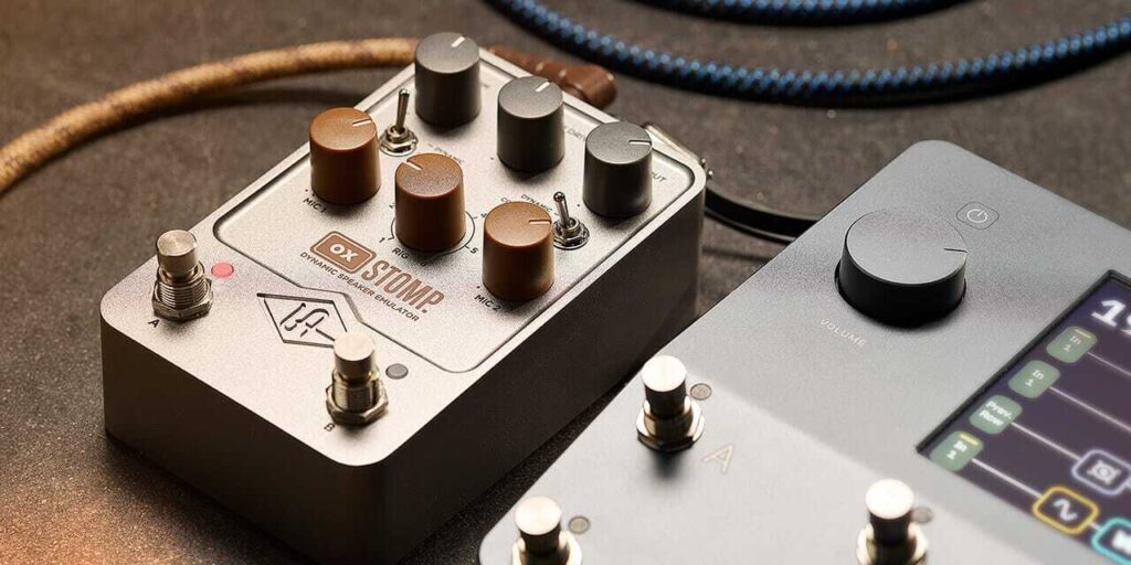 OX Amp Top Box」を1台のエフェクターペダルに凝縮した「UAFX OX Stomp