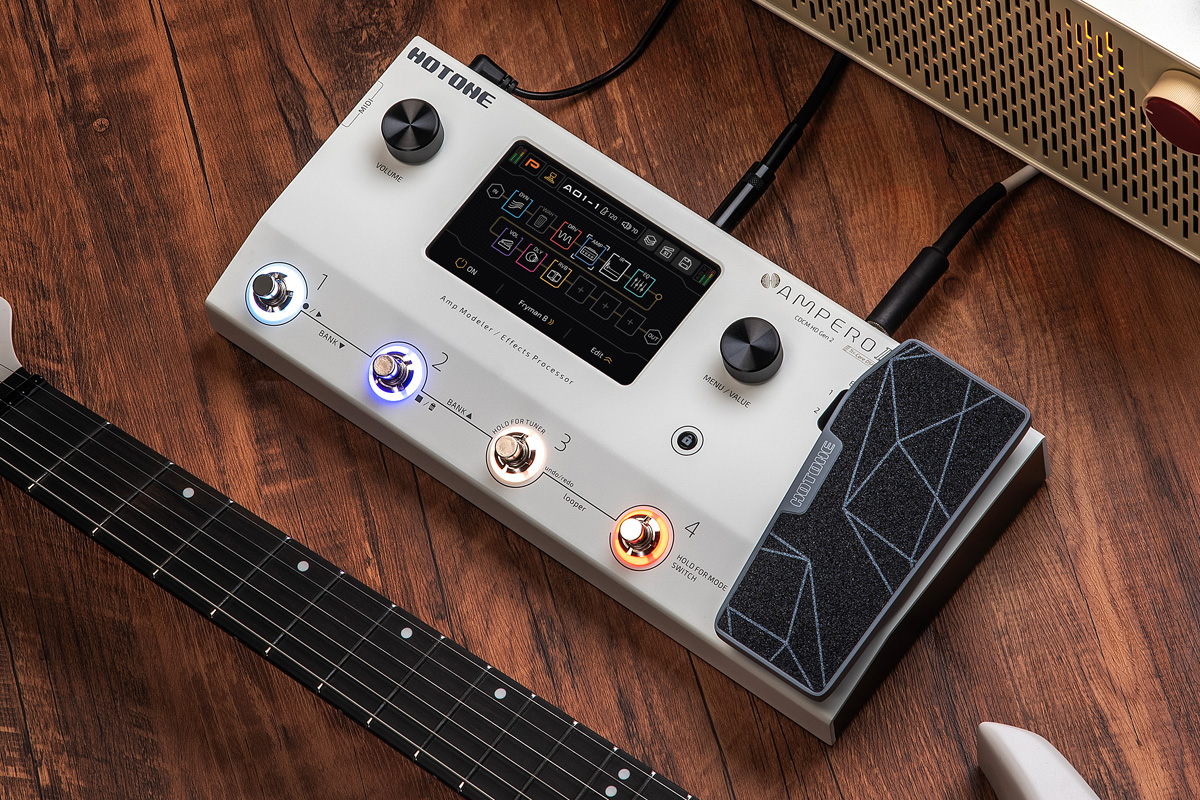 HOTONE 新製品 AMPERO II – GuitarQuest イシバシ楽器が送る楽器情報サイト