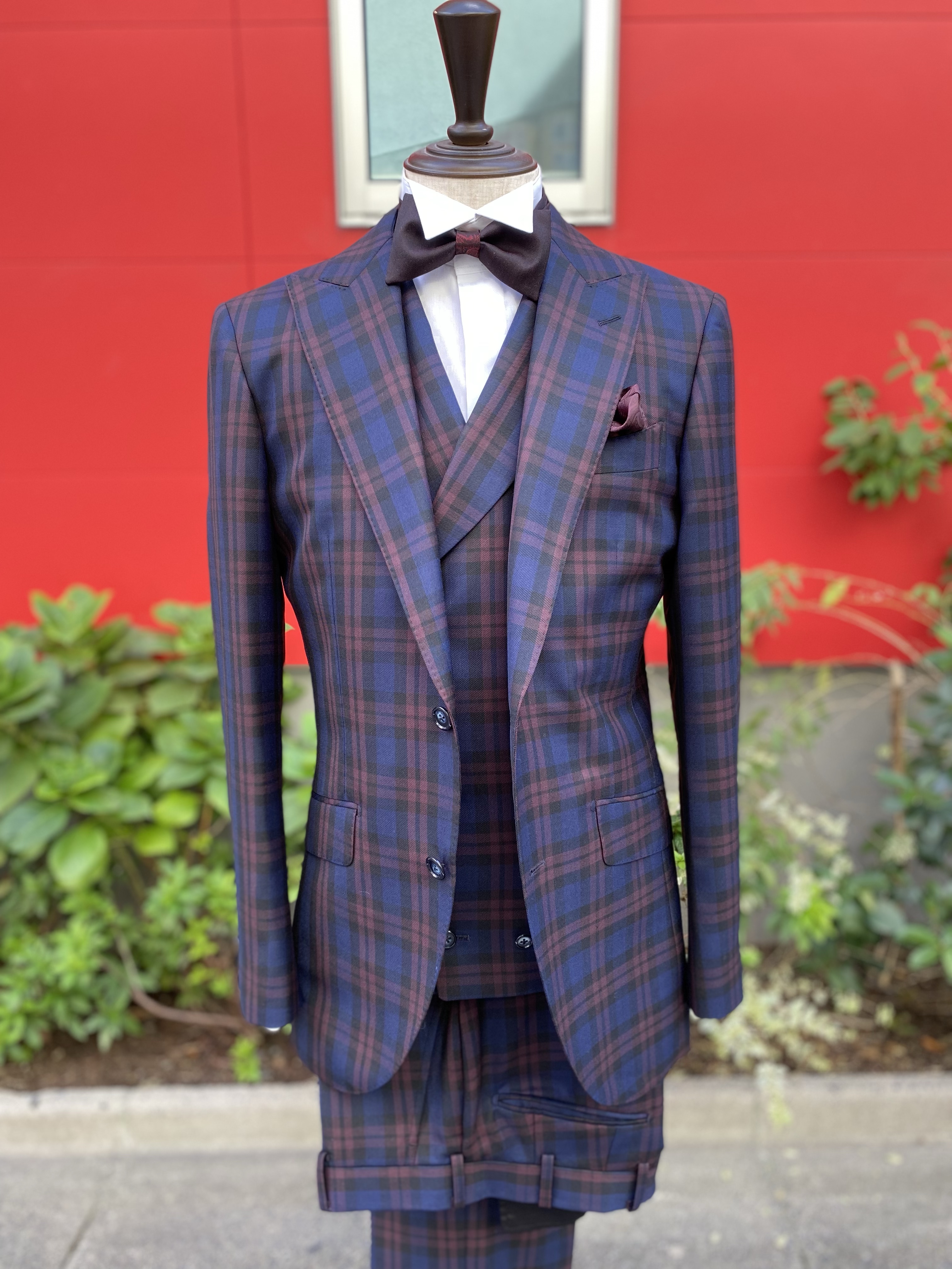 ドレッシー＆モードなDARROW DALE(ダローデイル)ブラックウォッチ