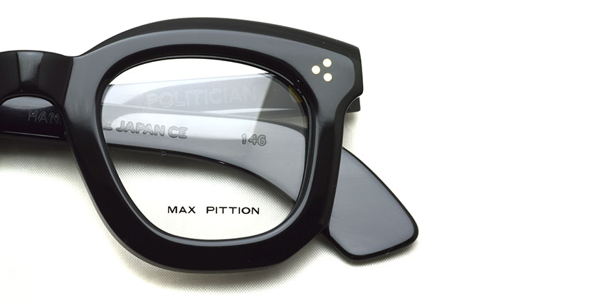 POLITICIAN / MAX PITTION マックスピティオン メガネ取扱い店舗
