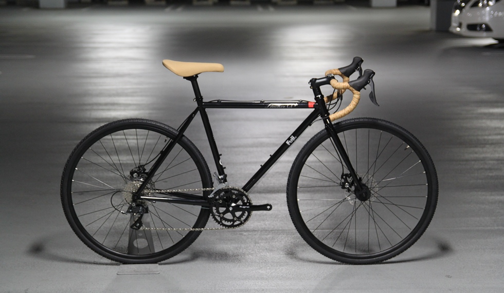 FUJI フジ feather CX+ 2019 ブラック 54 シクロ 美品 府中×2019年